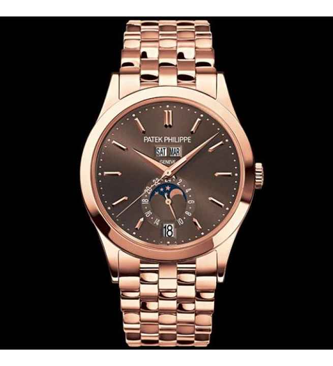Patek Philippe [NEW] Annual Calendar Mens 5396/1R Rose Gold Watch (Retail:HK$534,700)