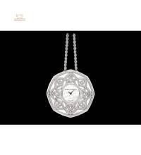 Thumbnail von Harry Winston [NEW] The Jeweler's Secret Pendant quartz 18K white gold timepiece unique setting HJTQHM48WW001