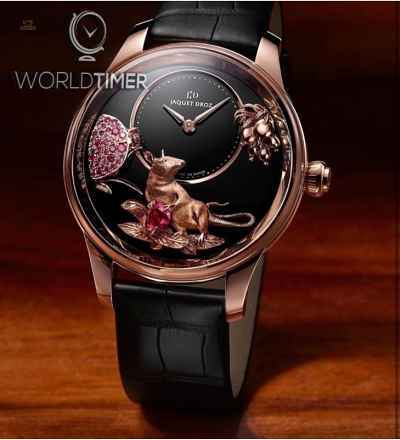 JAQUET DROZ [NEW] Petite Heure Minute Relief Rat J005023291 (Retail:CHF 71'300)