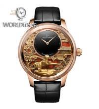 Thumbnail von Jaquet Droz [LIMITED 28 PIECE] Petite Heure Minute Relief Dog J005023286 (Retail:CHF 70'200)