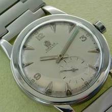 Thumbnail von Omega Bumper Herrenuhr Edelstahl Bumper Automatik 34,5 mm Cal 342 </h1>