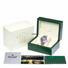 Thumbnail von Rolex GMT-Master II 16710BLRO - GMT Master II Automatic Black Dial Stainless Steel Men's Watch </h1>