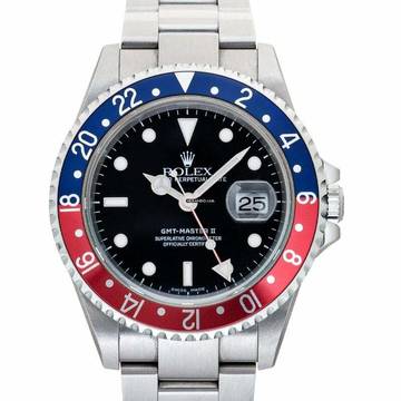  Rolex GMT-Master II 16710BLRO - GMT Master II Automatic Black Dial Stainless Steel Men's Watch </h1> 