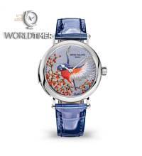 Thumbnail von Patek Philippe [NEW] Calatrava Bird White Gold Rare Handcrafts 7000/50G-001