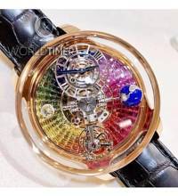 Thumbnail von Jacob & Co. 捷克豹 [NEW][UNIQUE] Astronomia Tourbillon Baguette Rainbow Sapphires AT800.40.BD.UD.A (Retail:CHF 1’000’000)
