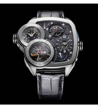 Harry Winston [NEW] Histoire de Tourbillon 6 limited edition, manual 18K white gold timepiece HCOMTT55WW001