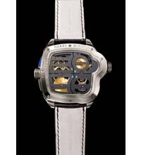 Thumbnail von Harry Winston [NEW] Histoire de Tourbillon 6 limited edition, manual 18K white gold timepiece HCOMTT55WW001