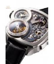 Thumbnail von Harry Winston [NEW] Histoire de Tourbillon 6 limited edition, manual 18K white gold timepiece HCOMTT55WW001