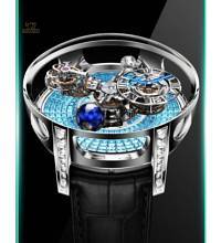 Thumbnail von Jacob & Co. 捷克豹 [NEW][UNIQUE] Astronomia Tourbillon Baguette AT800.30.BD.BI.B (Retail:HK$7,920,000)