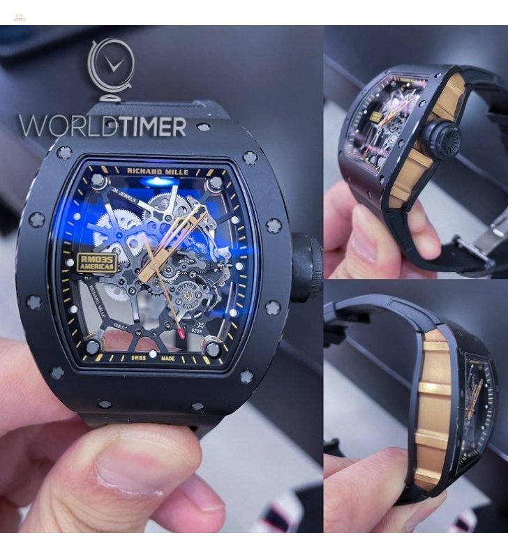 Richard Mille [2017 MINT] RM 035 Americas Black Toro