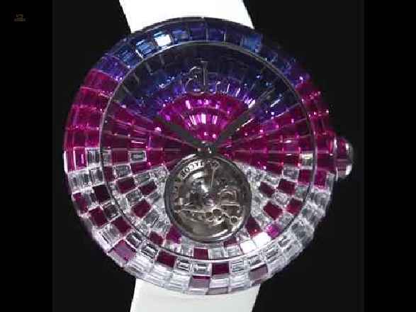Jacob & Co. 捷克豹 [NEW][UNIQUE] Brilliant Flying Tourbillon Purple Degrade BT543.30.SX.UC.B (Retail:HK$7,349,700)