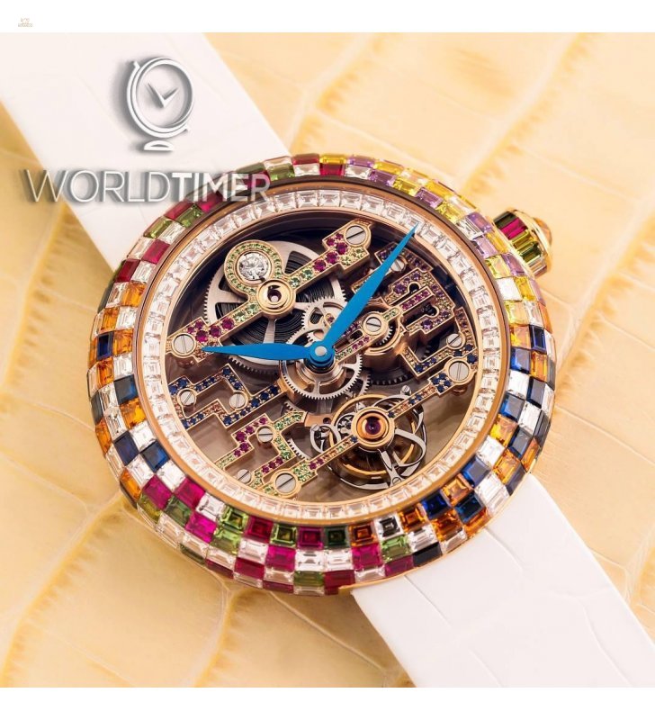 Jacob & Co. 捷克豹 [NEW][UNIQUE] Brilliant Art Deco Arlequino BT545.40.HX.BD.A (Retail:HK$7,349,700)