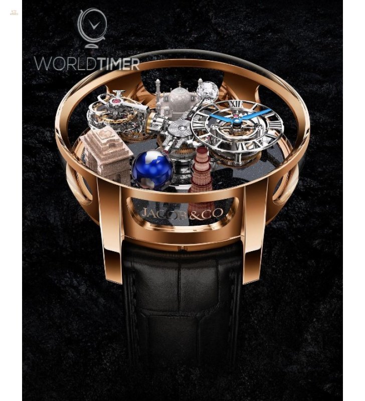 Jacob & Co. 捷克豹 [NEW] Astronomia India AT102.40.AA.UB.A (Retail:US$1,001,000)