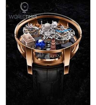 Jacob & Co. 捷克豹 [NEW] Astronomia India AT102.40.AA.UB.A (Retail:US$1,001,000)
