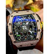 Thumbnail von Richard Mille [NEW] RM 11-03 Rose Gold Med Set Diamonds Watch