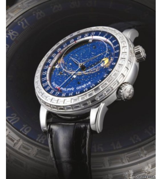 Patek Philippe [NEW] [COLLECTABLE] Rare Celestial 44mm White Gold 6103G 