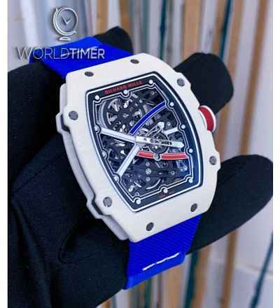 RICHARD MILLE [NEW] RM 67-02 White Quartz TPT Mens Watch