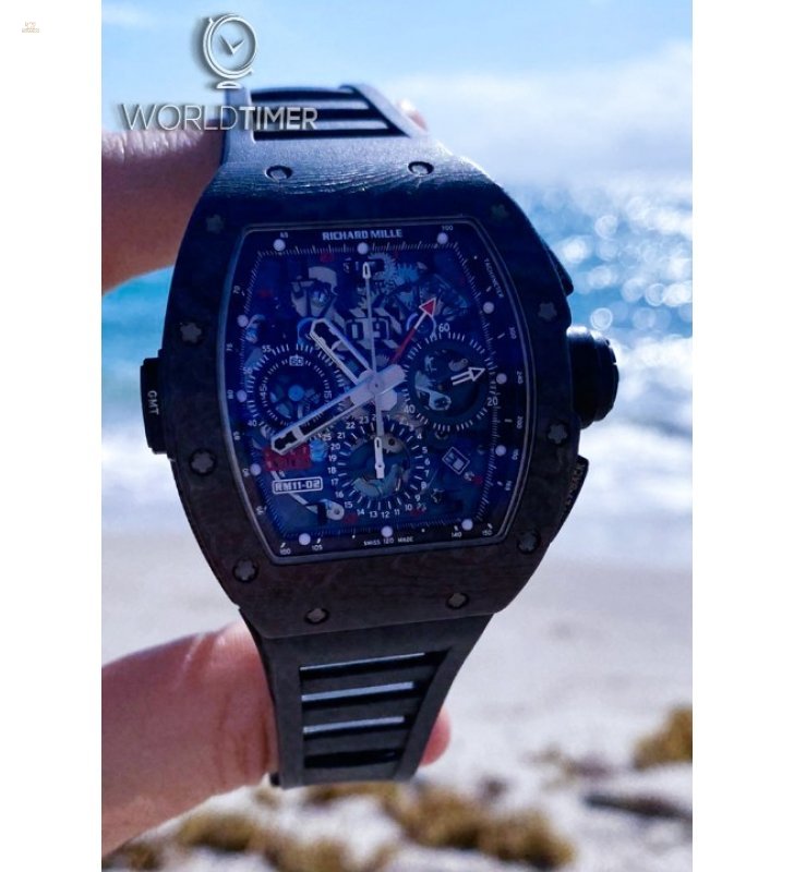 Richard Mille [2017 MINT] Debuts Limited-Edition RM 11-02 Jet Black