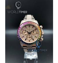 Thumbnail von Rolex [NEW 2018 MODEL] Daytona Everose Gold Rainbow Full Pave Diamond 116595RBOW-0002