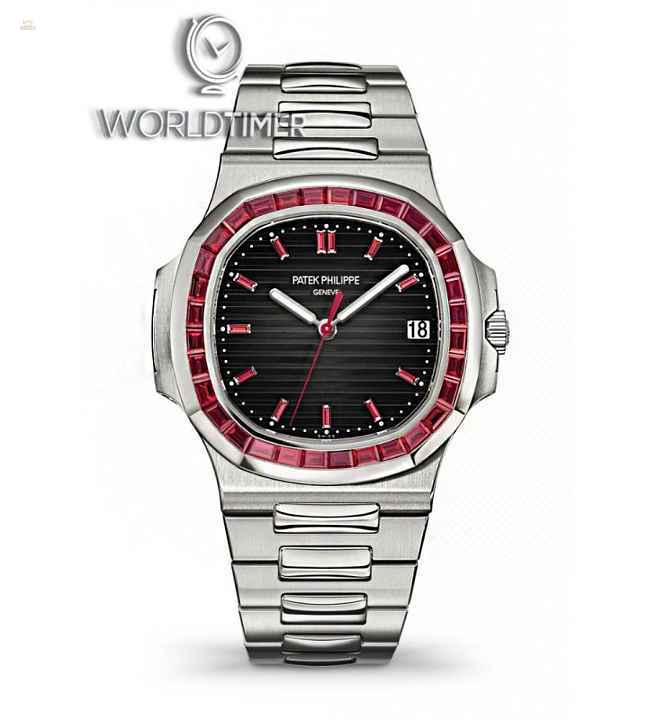 Patek Philippe [NEW] Nautilus Ruby 5711/112P Platinum Automatic Mens Watch