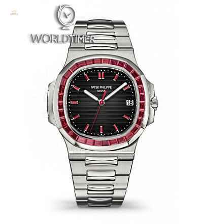 Patek Philippe [NEW] Nautilus Ruby 5711/112P Platinum Automatic Mens Watch