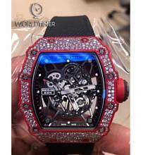 Thumbnail von Richard Mille [2019 MINT] RM 35-02 Red Quartz-TPT Diamonds Watch