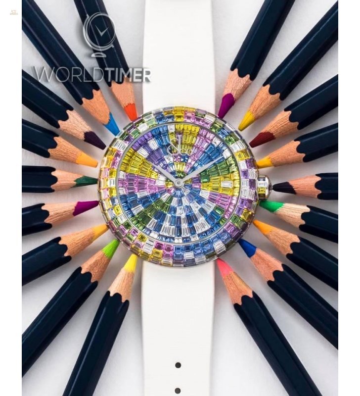 Jacob & Co. 捷克豹 [NEW][UNIQUE] Brilliant Full Baguette Arlequino Pastel BA534.30.HX.UB.A