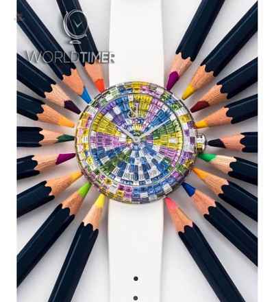 Jacob & Co. 捷克豹 [NEW][UNIQUE] Brilliant Full Baguette Arlequino Pastel BA534.30.HX.UB.A