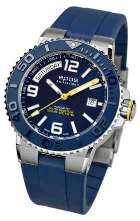  Epos Sportive Diver Day-Date in 7 farblichen Optionen 