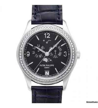 Patek Philippe [NEW] Complications Annual Calendar 5147G-001 Blue Dial White Gold Diamond (Retail:HK$371,800) 