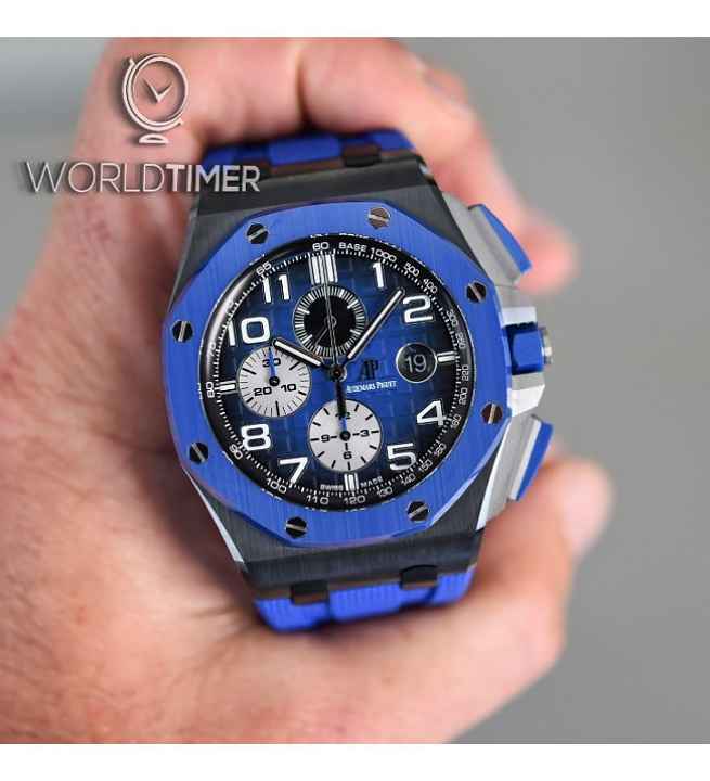 Audemars Piguet [NEW] Royal Oak Offshore Chronograph Blue Smoked Dials 26405CE