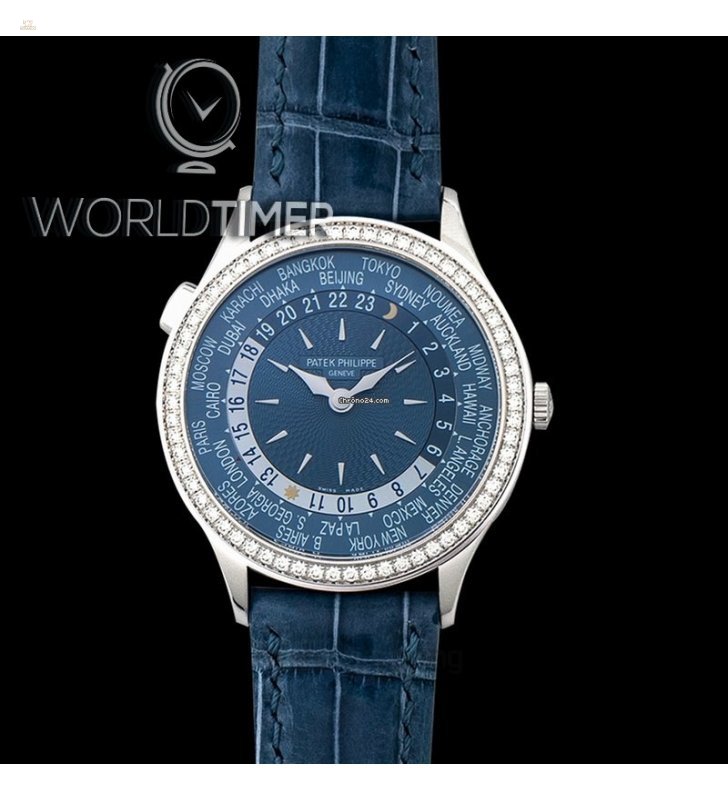 Patek Philippe [2019 NEW] Complications World Time White Gold 7130G-016