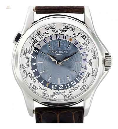 Patek Philippe [MINT 2005'] 5110P-001 World Time Platinum