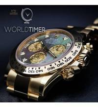 Thumbnail von Rolex [NEW] 116508 Black Mother Of Pearl Diamond Dial Oyster Perpetual Daytona Watch