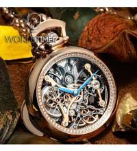 Thumbnail von Jacob & Co. 捷克豹 [NEW][LIMITED 101 PIECE] Brilliant Pocket Watch Pendant BS200.40.RD.CB.A (Retail:HK$658,700)