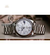 Thumbnail von Rolex [NEW] Day-Date 40mm White Gold 228239 Meteorite Dial Diamond Index Mens Watch