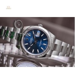 Rolex [NEW] Oyster Perpetual 34mm 114200 Blue 369 Mens Watch