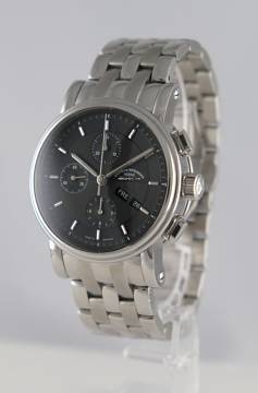  Mühle Glashütte Herrenarmbanduhr Teutonia II Chronograph