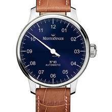 Thumbnail von Meistersinger N° 03 No3 Einzeiger Herrenuhr Automatik AM908