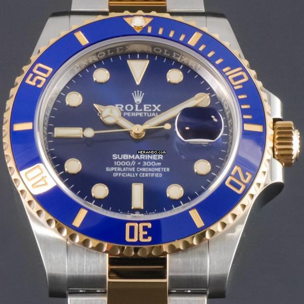  Rolex Submariner Date 41mm Stahl/Gold 