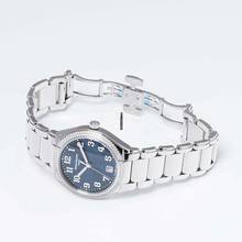 Thumbnail von Patek Philippe Twenty~4 7300/1200A-001 - Twenty 4 Automatic Blue Sunburst Dial Diamond Bezel Ladies Watch </h1>