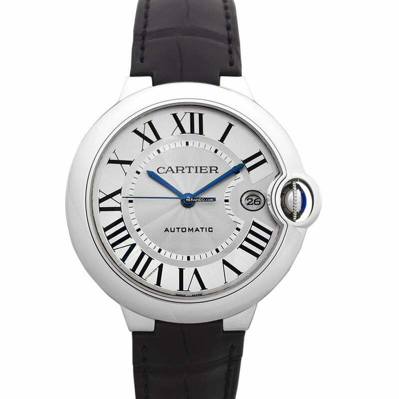  Cartier WSBB0039 - Ballon de Cartier 40mm Automatic Silver Dial Stainless Steel Men's Watch </h1> 