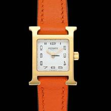 Thumbnail von Hermès Heure H HH1.101 - Heure H Quartz White Dial Stainless Steel Ladies Watch </h1>