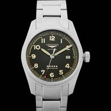Thumbnail von Longines Spirit L38104036 - Spirit Automatic Green Dial Stainless Steel Men's Watch </h1>