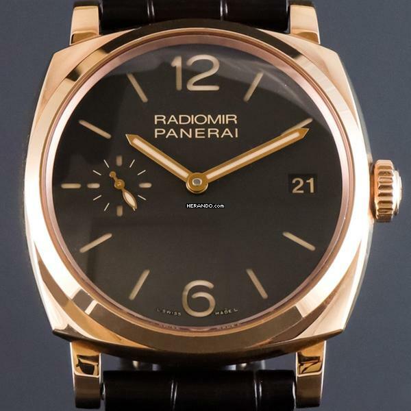  Panerai Radiomir 1940 3 Days Oro Rosso 47mm 
