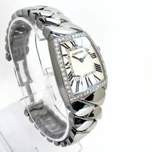 Thumbnail von Cartier La Dona de Cartier Quartz 28mm Steel ~1.5TCW Diamond Watch </h1>