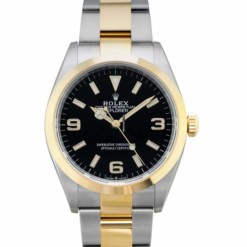 Rolex Explorer 124273-0001 - Explorer Automatic Chronometer Black Dial Men's Watch </h1>