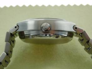 Thumbnail von Heuer Daytona Chronograph Cal.12 Vintage 39mm mit original Stahlband Datum </h1>