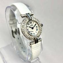 Thumbnail von Cartier VERMEIL COLISÈE 925 Silver Diamond Watch </h1>