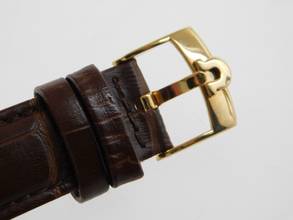 Thumbnail von Omega 18 Karat Gelbgold Vollkalender mit Mondphase Triple Date Moon Automatik v 1973 C.715 </h1>